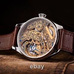 New Swiss Skeleton Watches for Men based on high-end branded antique mechanism