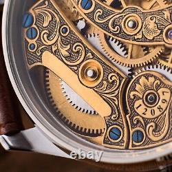 New Swiss Skeleton Watches for Men based on high-end branded antique mechanism
