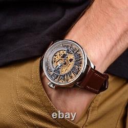 New Swiss Skeleton Watches for Men based on high-end branded antique mechanism