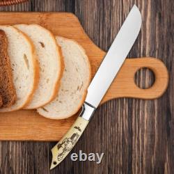 Personalized J2 Stainless Steel Custom Handmade 7 Pcs Chef Knife Set