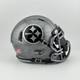Pittsburgh Steelers CUSTOM Stainless Steel Hydro-Dipped Mini Football Helmet 2