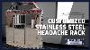 Product Tour Custom Stainless Steel Headache Rack For Semi Trucks