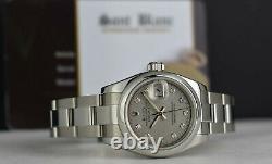 ROLEX Ladies Stainless Steel Datejust MOP Gold Dust DIAMOND 179160 SANT BLANC