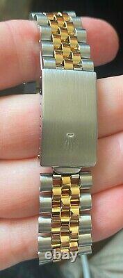 Rolex 18K Gold/Stainless Steel Datejust 36MM MOP Custom diamond dial 16013