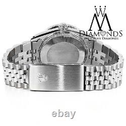 Rolex 31mm Datejust Stainless Steel White Jubilee Diamond Accent Dial Watch
