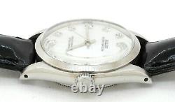 Rolex 6549 Stainless Steel Mother of Pearl Diamond Dial Automatic Watch