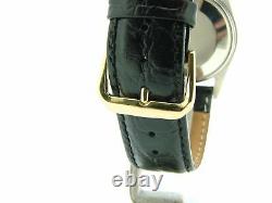 Rolex Date 15053 Mens Stainless Steel Yellow Gold Watch Quickset Champagne Dial