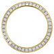 Rolex DateJust Custom Diamond Bezel to Fit 26mm Watches ONLY Round Cut 0.70 CT