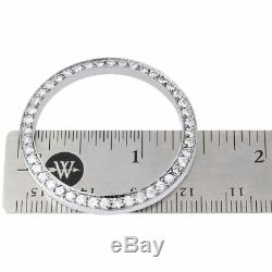 Rolex DateJust Custom Diamond Bezel to Fit 36mm Watches ONLY Round Cut 1.90 Ct