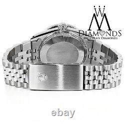 Rolex Datejust 31mm Stainless Steel Watch Silver Diamond Dial Bezel & Lugs