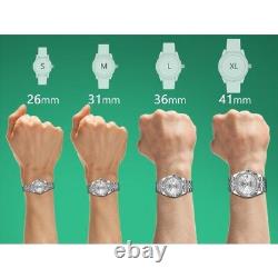 Rolex Datejust 31mm Stainless Steel Watch Silver Diamond Dial Bezel & Lugs