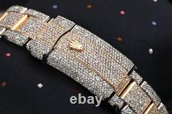 Rolex Datejust 41 126303 Custom Rainbow Arabic Script Dial 2Tone Diamond Watch