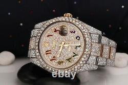 Rolex Datejust 41 126303 Custom Rainbow Arabic Script Dial Stainless Steel and 1