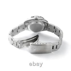 Rolex Datejust Ladies 26mm Diamond Bezel/Ruby Red Dial Oyster Steel Watch