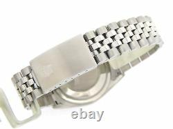 Rolex Datejust Mens Stainless Steel Watch with Jubilee Band & Silver Dial 16220