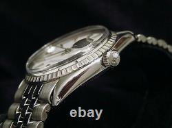 Rolex Datejust Mens Watch Stainless Steel with Jubilee Band & White Dial 1603