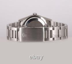 Rolex Datejust Stainless Steel 36mm Oyster Watch-Green Roman Dial-Diamond Bezel