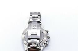 Rolex Daytona Cosmograph 116520 Black Dial Custom Ceramic Bezel Men's Watch