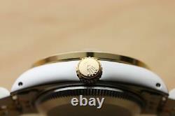 Rolex Ladies Datejust 18k Yellow Gold Diamond Sapphire & Steel Watch 69173