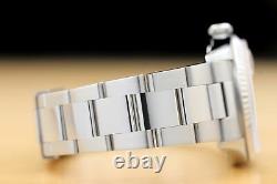 Rolex Mens Datejust 16234 Black Dial 18k White Gold & Stainless Steel Watch