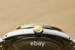 Rolex Mens Datejust 2-tone 18k Yellow Gold Diamond Sapphire Watch & Rolex Band