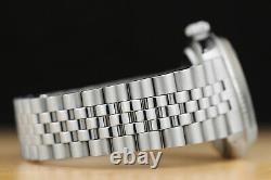 Rolex Mens Datejust Blue Dial 18k White Gold & Stainless Steel Quickset Watch