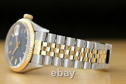 Rolex Mens Datejust Two-tone 18k Yellow Gold & Steel Watch With Rolex Band