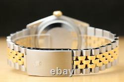 Rolex Mens Datejust Two-tone 18k Yellow Gold & Steel Watch With Rolex Band