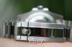 Rolex Submariner 116610 Steel Bruiser Batman Custom Bezel 4 White Gold 116619