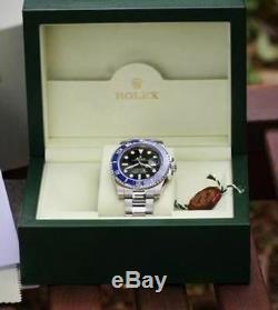 Rolex Submariner 116610 Steel Bruiser Batman Custom Bezel 4 White Gold 116619