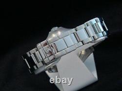 Rolex Yacht Master Midsize Stainless Steel Watch Platinum Dial Bezel 35mm 168622