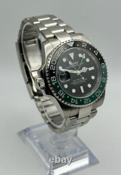 SEIKO CUSTOM MOD Sprite LEFTY GMT WATCH nh34