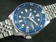 SEIKO SKX013 SMURFS NH36 Water Proof Tested Jr. /Medium Size A1 Condition