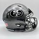 San Francisco 49ers CUSTOM Stainless Steel Hydro-Dipped Mini Football Helmet