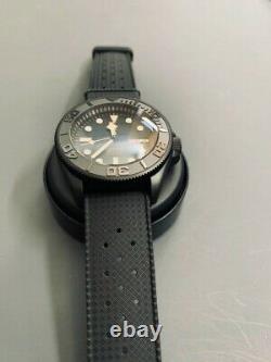 Sea Ocean Yachtmaster GOLD BLACK stealth custom built sub diver Seiko 5 SKX SRPD