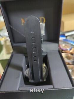 Seiko Custom 44mm Panerai With Rubber Strap Mod Watch. (free Shipping)