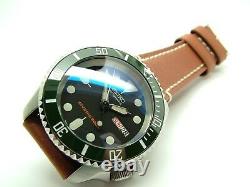 Seiko Custom Mod Diver's Automatic Submariner Skx007 7s26'super Hulk