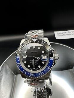 Seiko Mod Batman(jubillee) custom built watch- Marine Master/waterproof