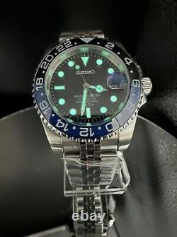 Seiko Mod Batman(jubillee) custom built watch- Marine Master/waterproof