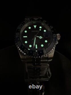 Seiko Mod Batman(jubillee) custom built watch- Marine Master/waterproof