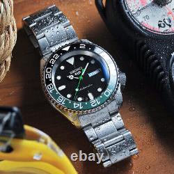 Seiko Mod Green Falcon SRPD55K1M10 Men Green Custom Watch 42mm Stainless Steel