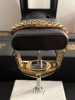 Seiko tmi custom build gold presidential automatic watch NH35/sapphire