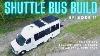 Shuttle Bus Build Ep 11 Solar Roof Rack Freezer Box U0026 Pull Out Cutting Board