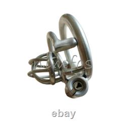 Small Stainless Steel Male Chastity Cage Device Custom Mini CBT Ring Lock
