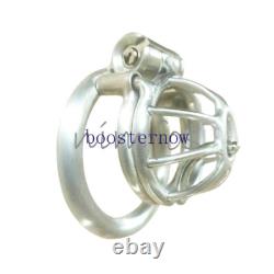 Small Stainless Steel Male Chastity Cage with Prince Custom Cage CBT Lock