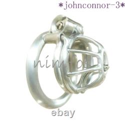 Small Stainless Steel Male Chastity Cage with Prince Custom Cage CBT Lock