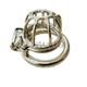Small Stainless Steel PA Male Chastity Cage Device Prince Custom CBT Ring Lock