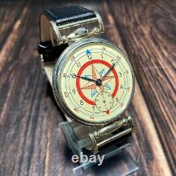 Soviet Watch Marriage Limited Edition Rose of Wind Vintage Watch Montre Homme
