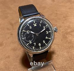 Soviet Wristwatch ZIM LACO Vintage Mens Watch Aviator Version Montre Homme USSR