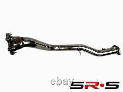 Srs Bellmouth Down Pipe Downpipe For 02+ Subaru Wrx/sti 4 Srs Tuning Dp Srs